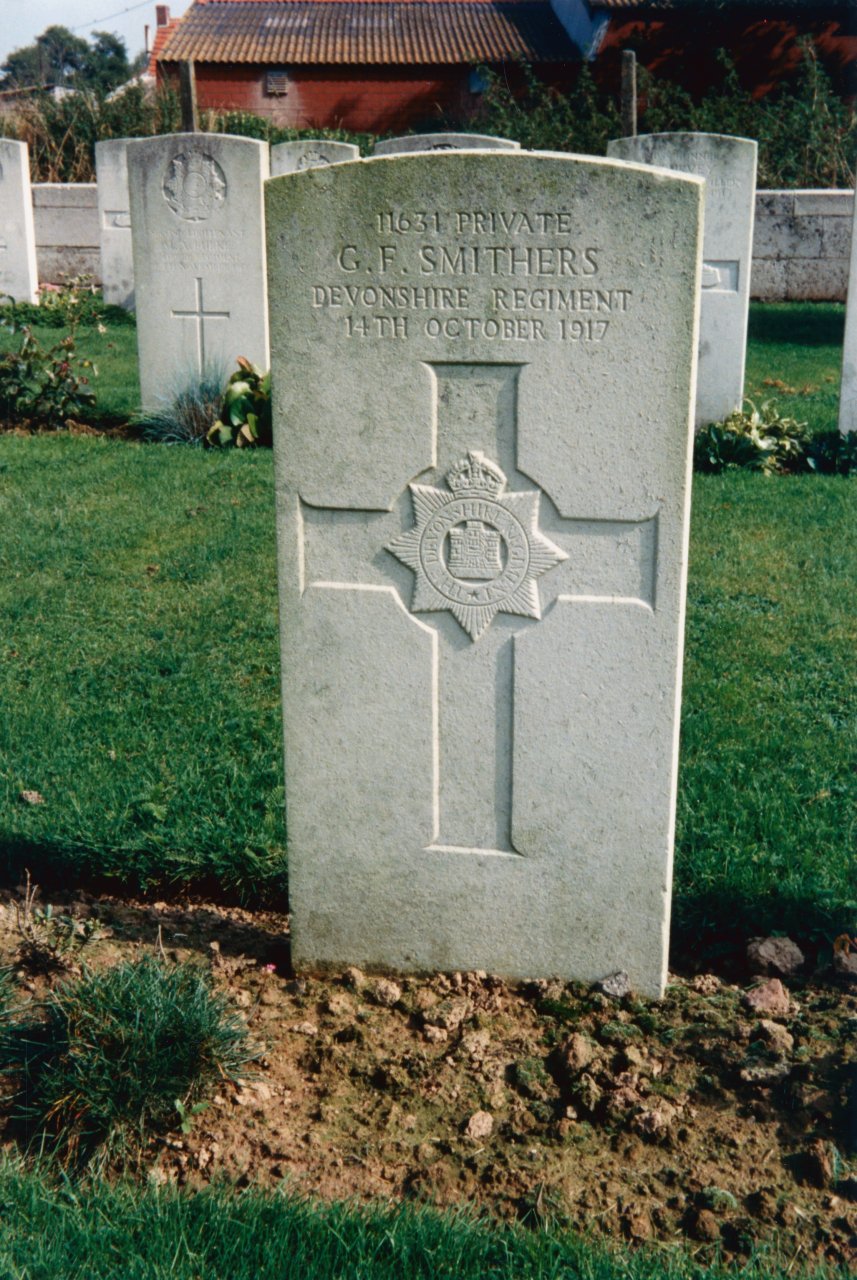 AJD trip to UK Sept 1987- Grandfathers grave 2